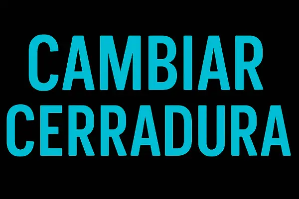 Cambio de cerradura realizado por Cerralmería en una vivienda de Berja