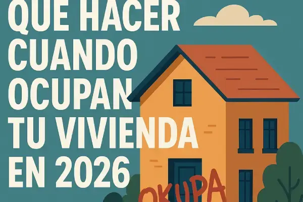 ¿Qué hacer si ocupan mi vivienda en 2026?