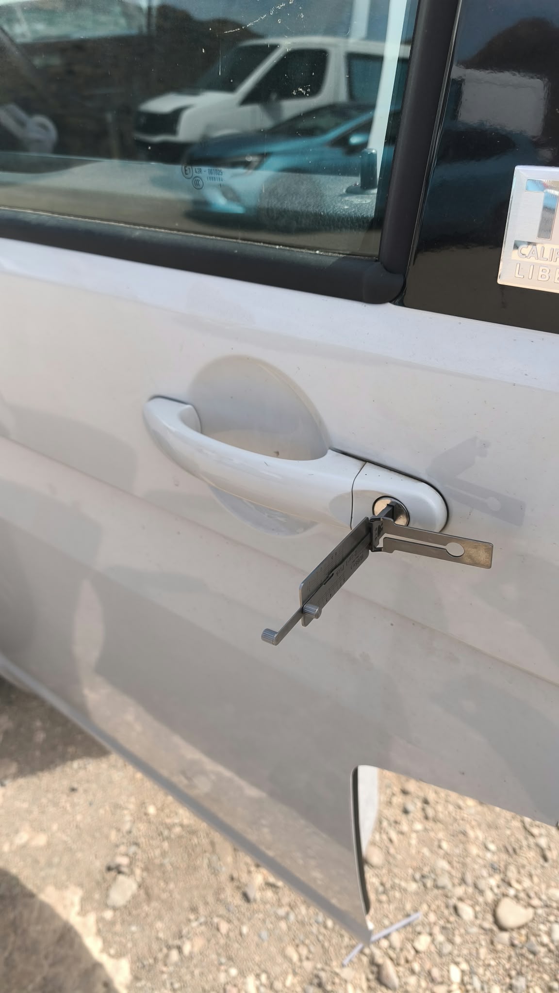 Apertura de coche realizada por Cerralmería en Almería
