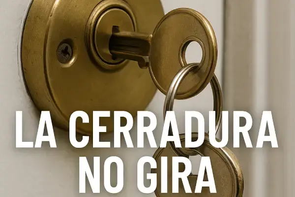 Cerradura no gira, qué hacer
